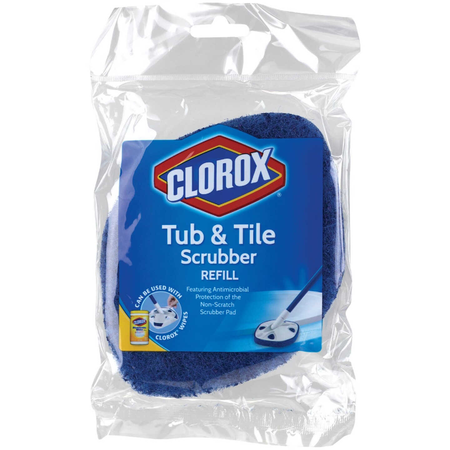 Clorox Extendable Tub & Tile Scrubber Refill Image 1