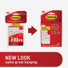 Command Assorted Adhesive Strips, White, 8 Small, 4 Medium, 4 Large Strips Image 5