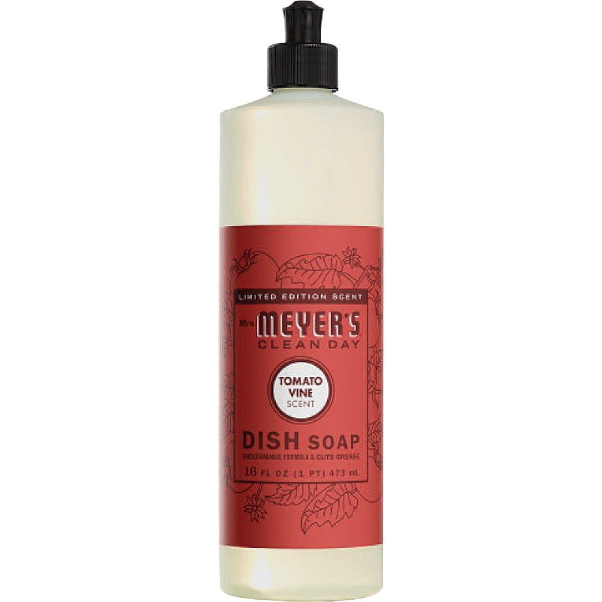 Mrs. Meyer's Clean Day 16 Oz. Tomato Vine Dish Soap