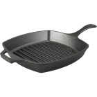 Lodge 10-1/2 In. Cast Iron Square Grill Pan Image 4