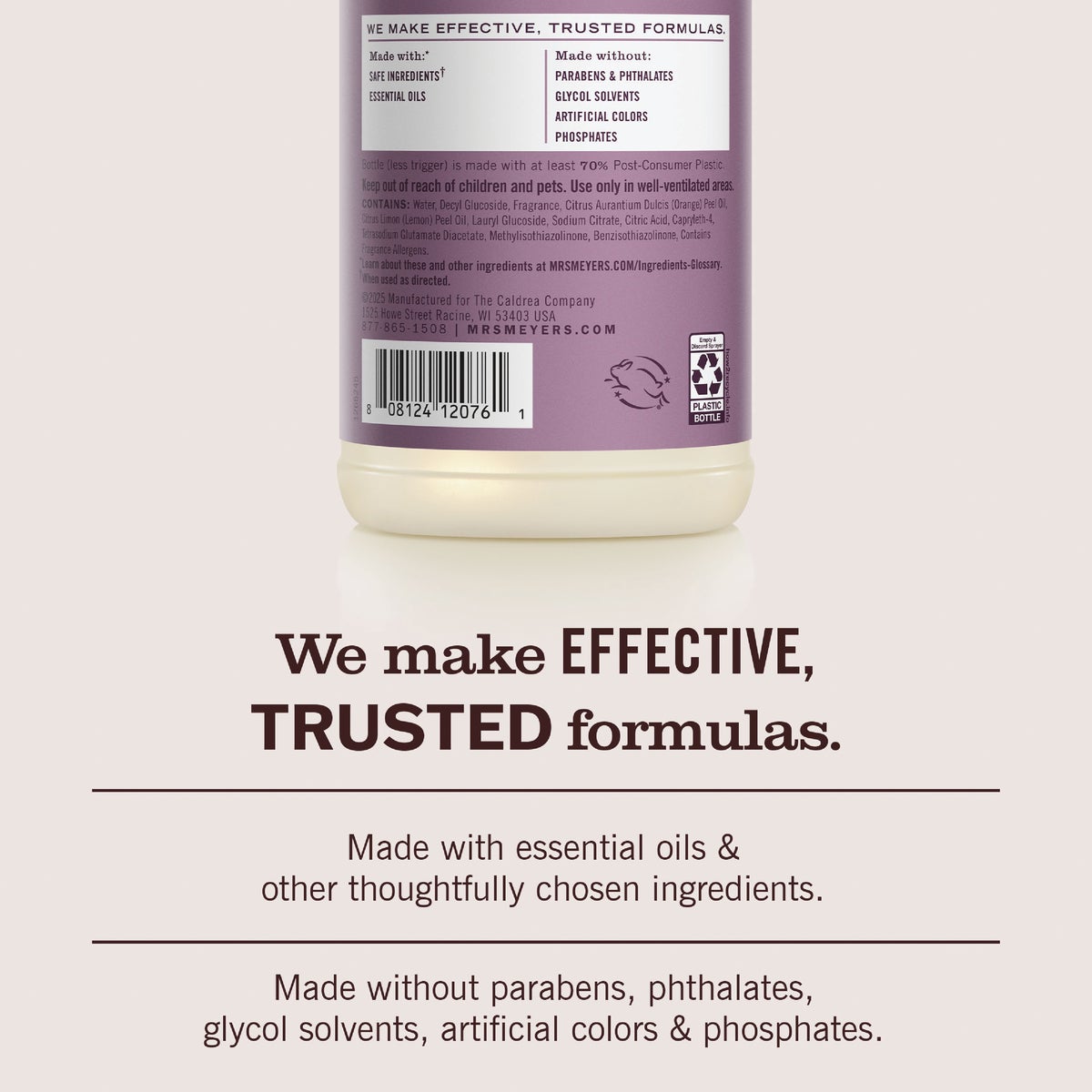 Mrs. Meyer's Clean Day 16 Oz. Elderberry Multi-Surface Everyday Cleaner Image 2