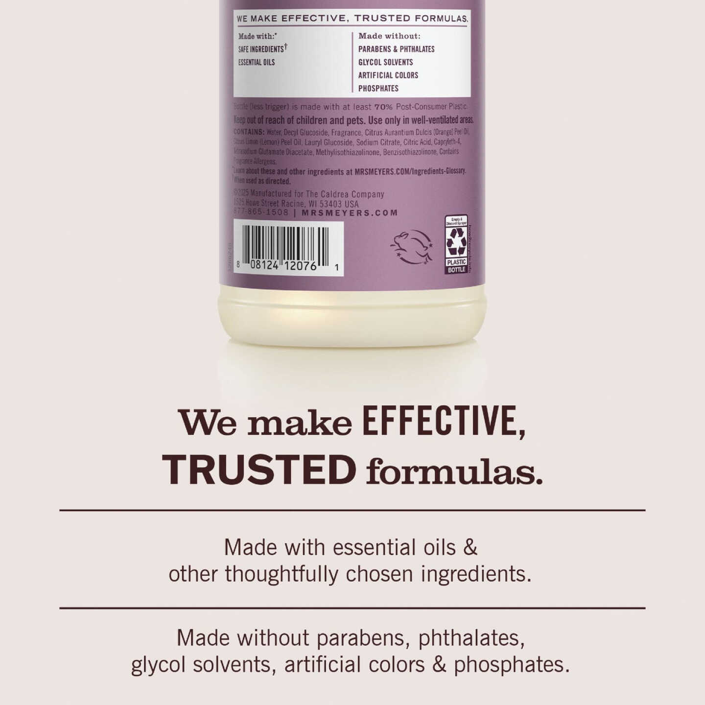 Mrs. Meyer's Clean Day 16 Oz. Elderberry Multi-Surface Everyday Cleaner Image 2