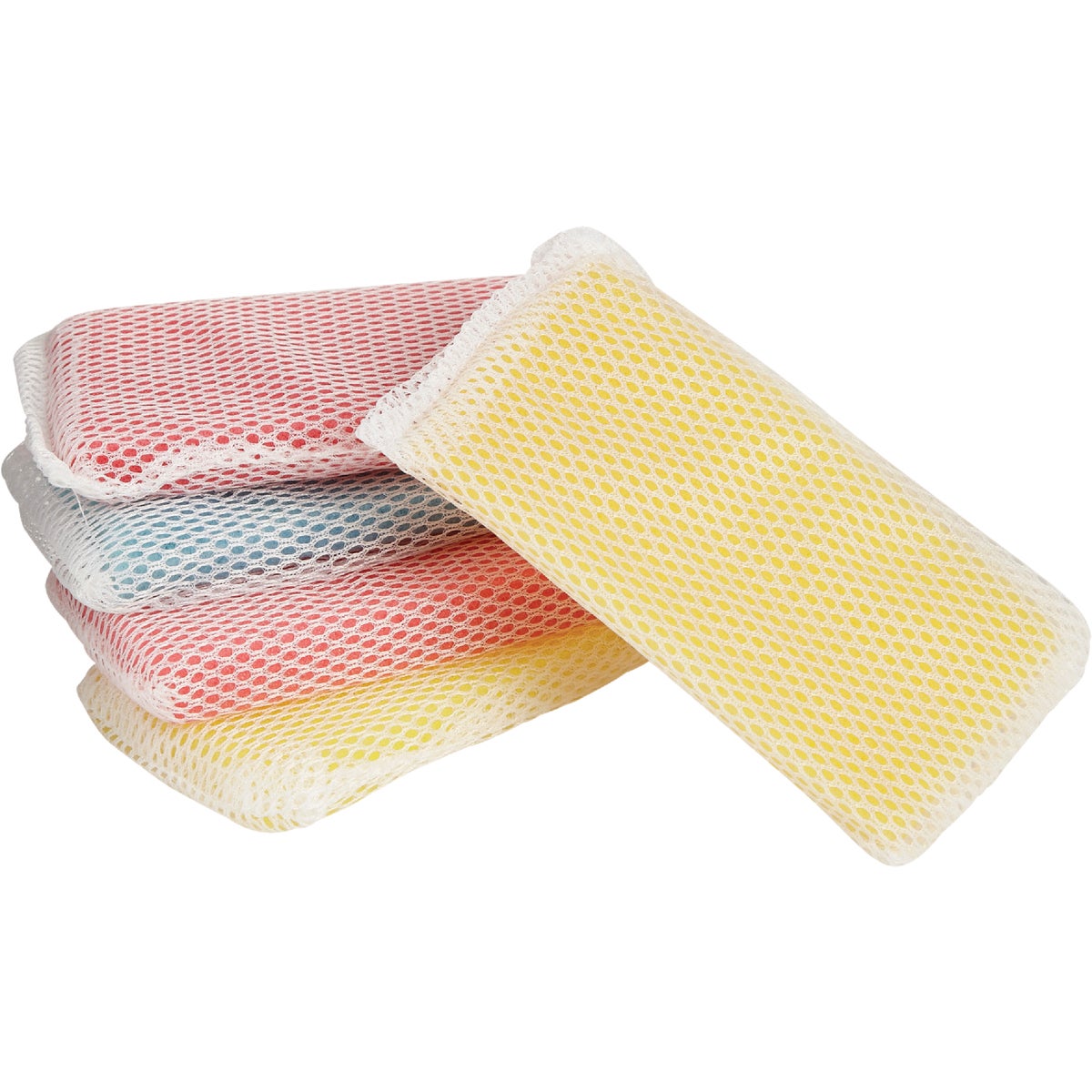 Smart Savers 5 In. x 2.7 In. Scrub Sponge (5-Count) Image 3