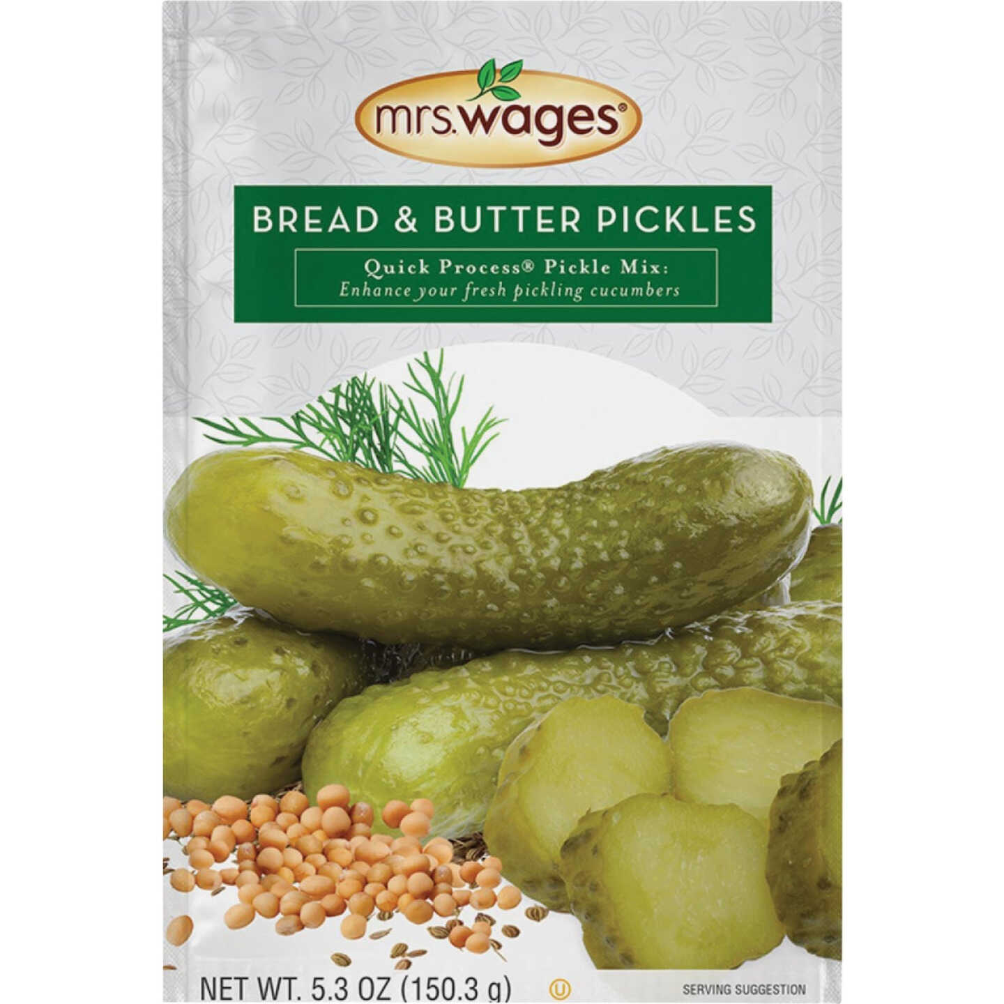 Mrs. Wages Quick Process 5.3 Oz. Bread & Butter Pickling Mix Image 1