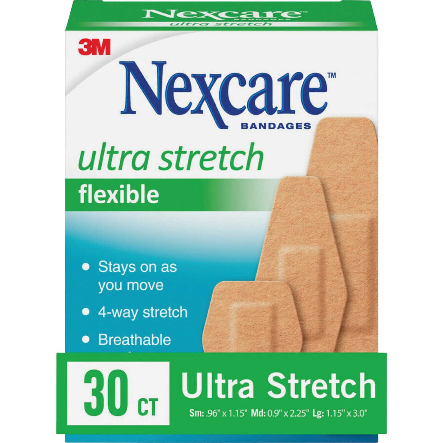 Nexcare Ultra Stretch Bandages, Assorted Image 1