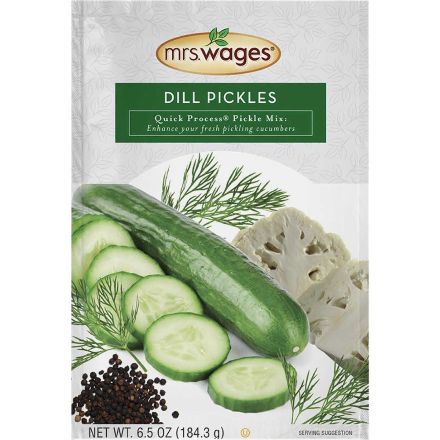 Mrs. Wages Quick Process 6.5 Oz. Kosher Dill Pickling Mix Image 1