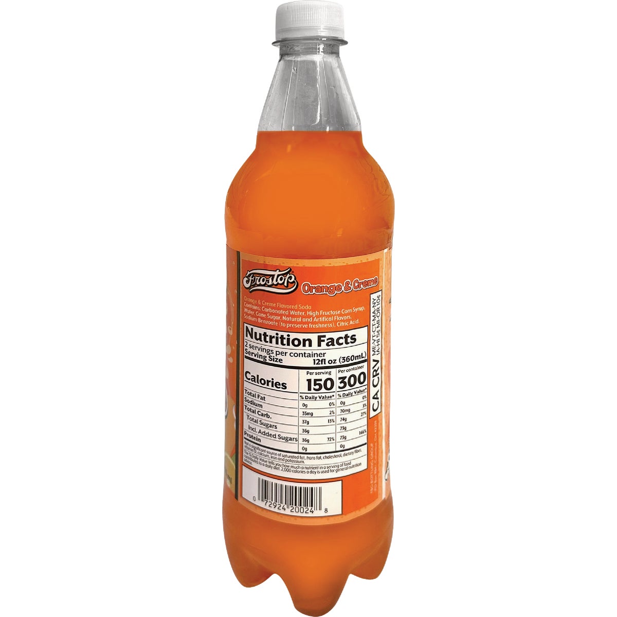 Frostop 24 Oz. Orange and Creme Soda Image 3