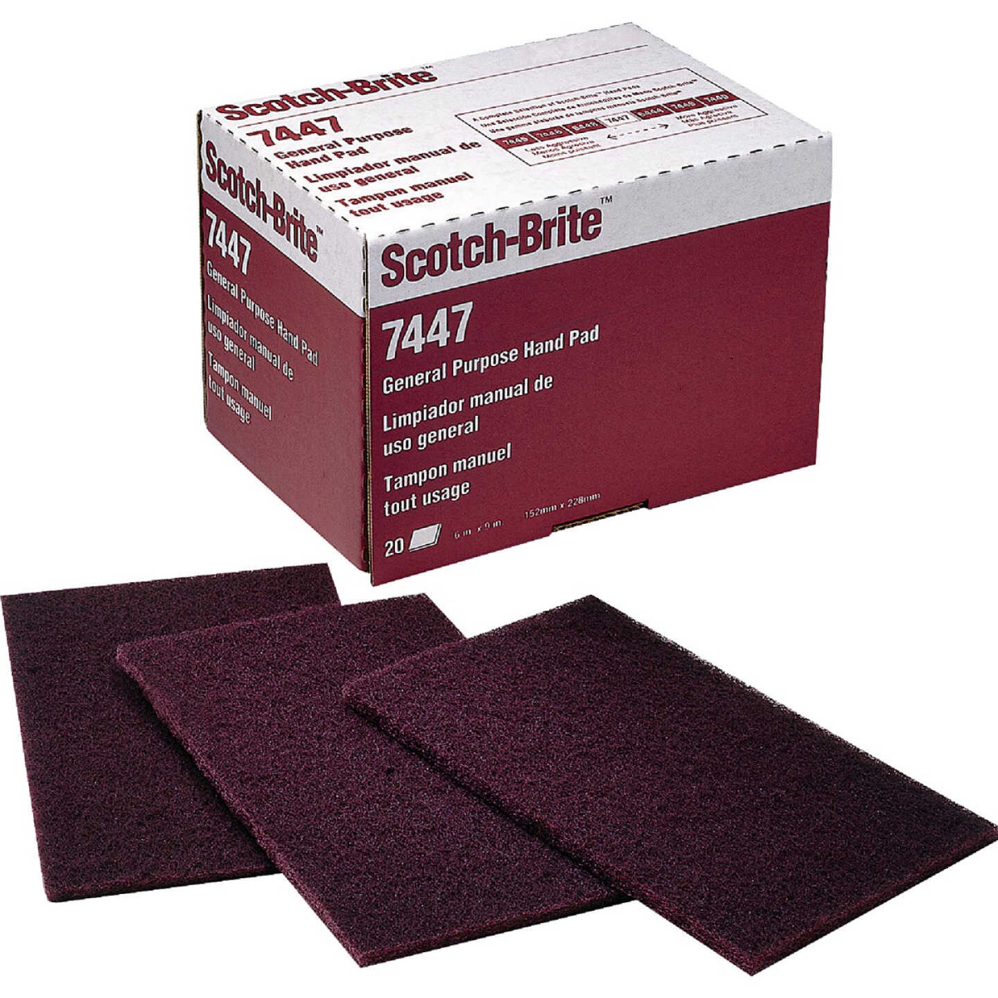 Scotch-Brite Red Hand Scouring Pad (20-Count) Image 1