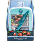 Core Kitchen Poly Bar Cutting Board and Knife Set Image 1