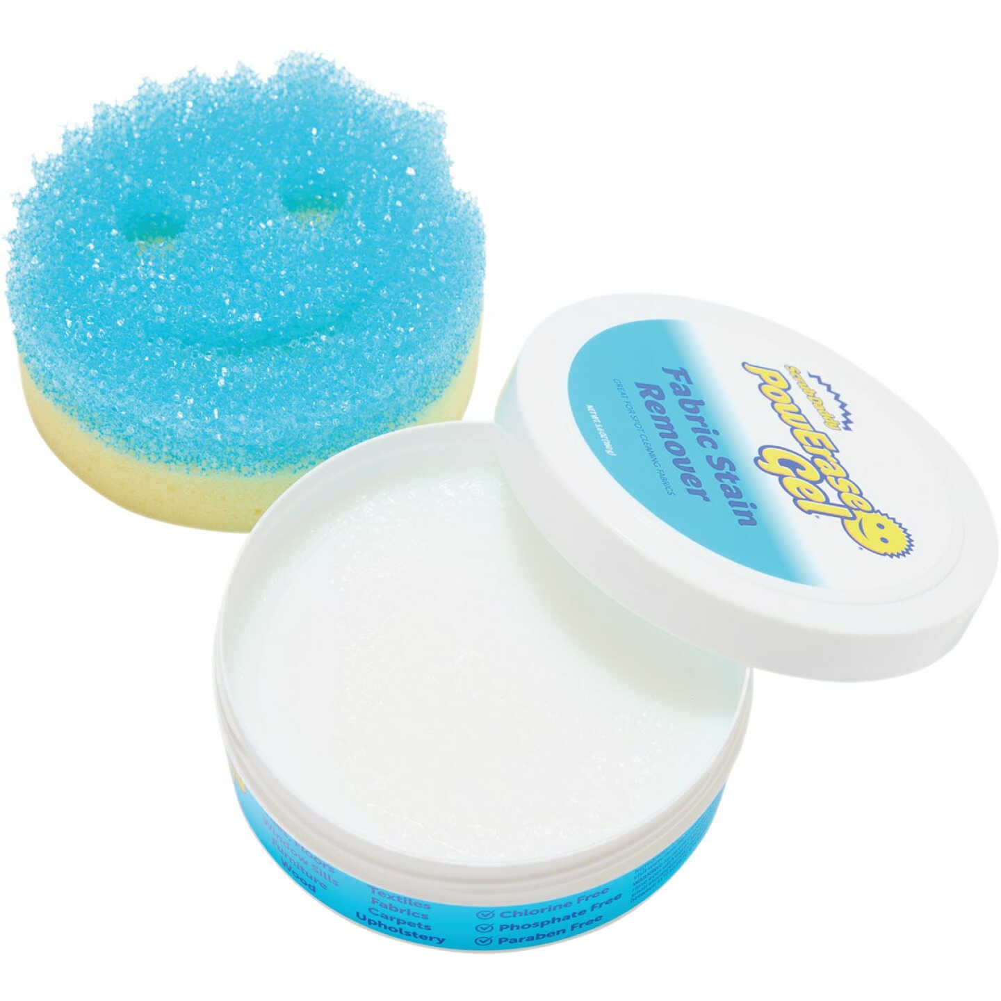 Scrub Daddy PowErase Gel Cleanser & Scrub Mommy Sponge Image 1