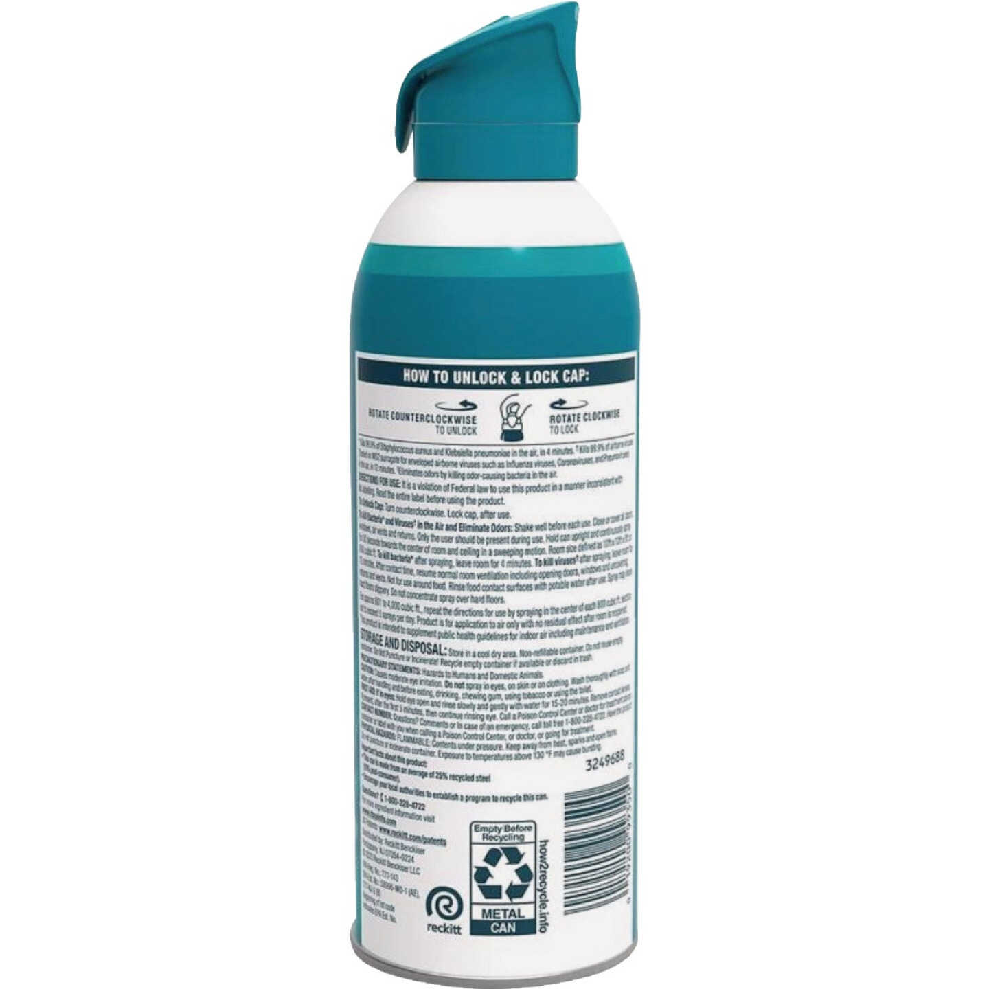 Lysol 10 Oz. Simple Fresh Air Sanitizer Spray Image 6