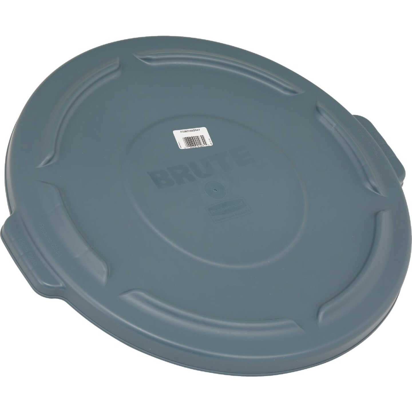 Rubbermaid Commercial Brute Gray Trash Can Lid for 32 Gal. Trash Can Image 1