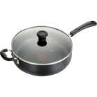 T-Fal Essentials 5 Qt. Black Non-Stick Jumbo Cooker with Lid Image 1