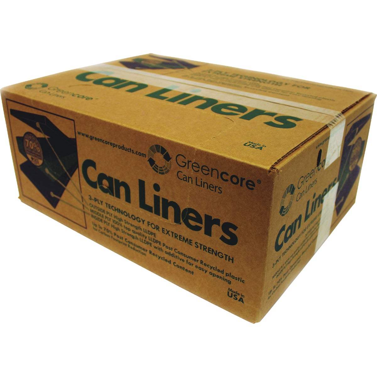 Steelcoat Slim Jim 23-24 Gal. Clear Can Liner (200-Count)