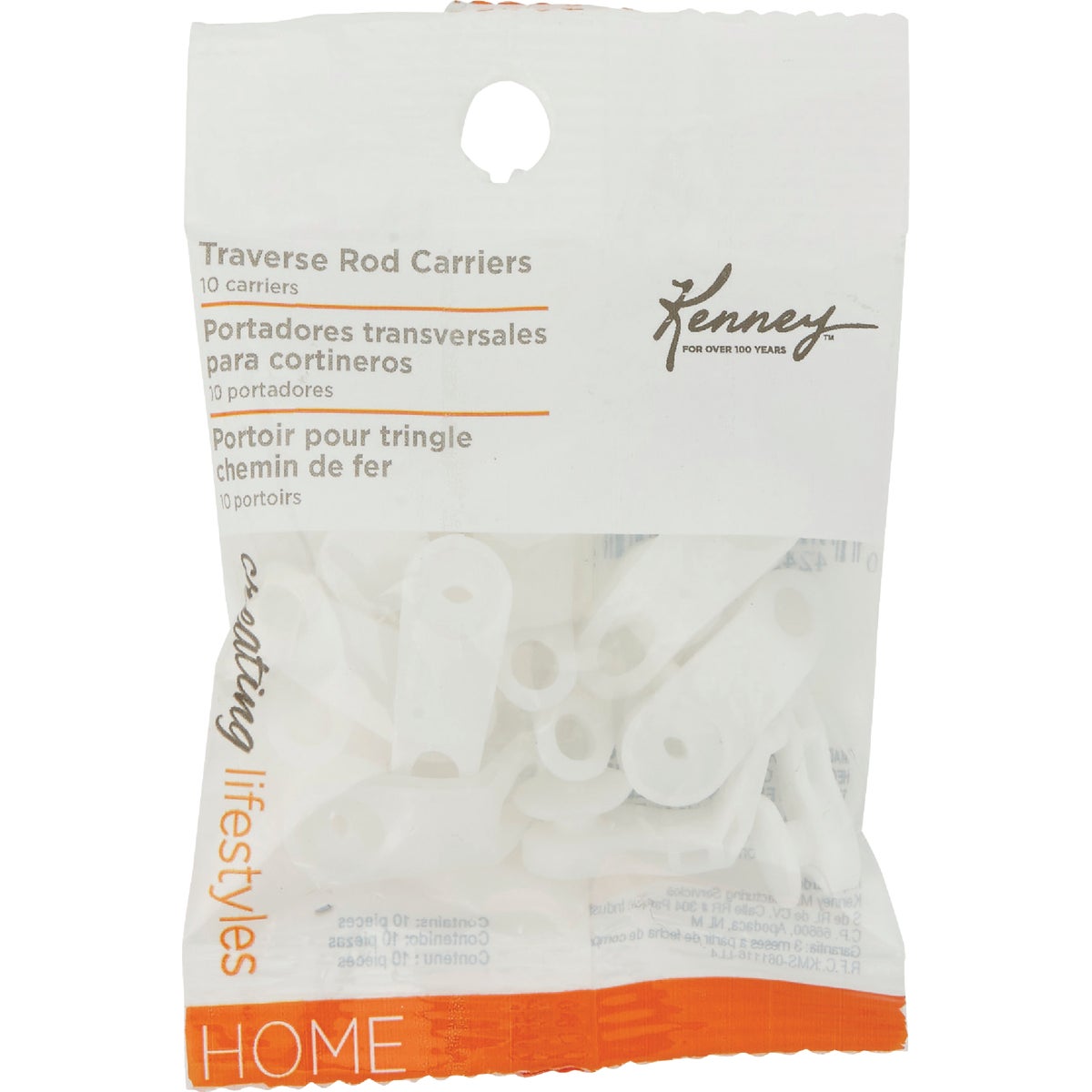 Kenney Drapery Carrier Traverse Rod Slide Image 2