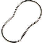 Zenith Zenna Home Chrome Plain Shower Curtain Hook (12 Count) Image 1
