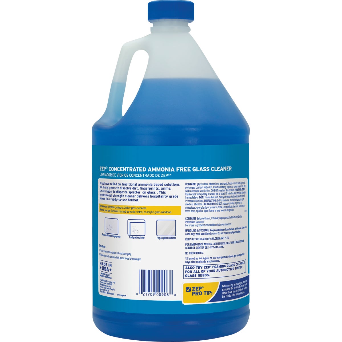 Zep Commercial 1 Gal. Heavy-Duty RTU Glass Cleaner Image 2