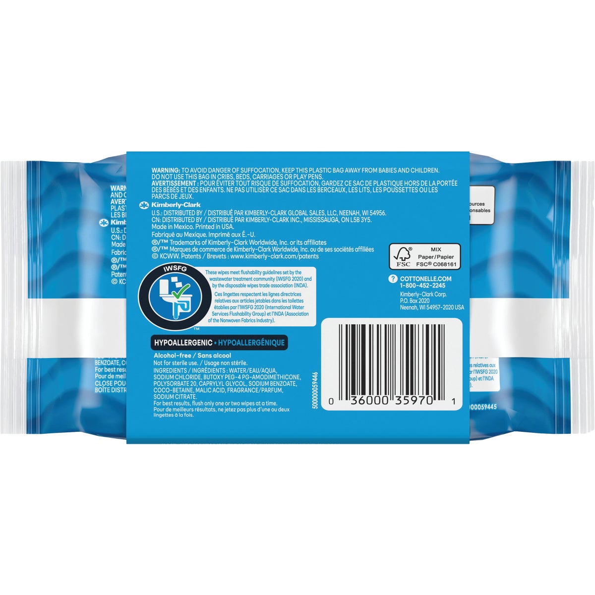 Cottonelle Flushable Wet Wipe (84 Count) Image 2