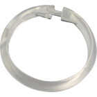 Zenith Zenna Home Clear Plastic Shower Curtain Ring (12 Count) Image 1