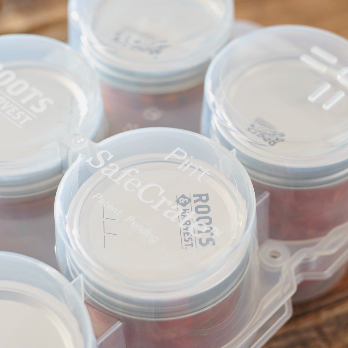 Roots & Harvest SafeCrate Pint Jar Storage Container (6 Jar Capacity) Image 5