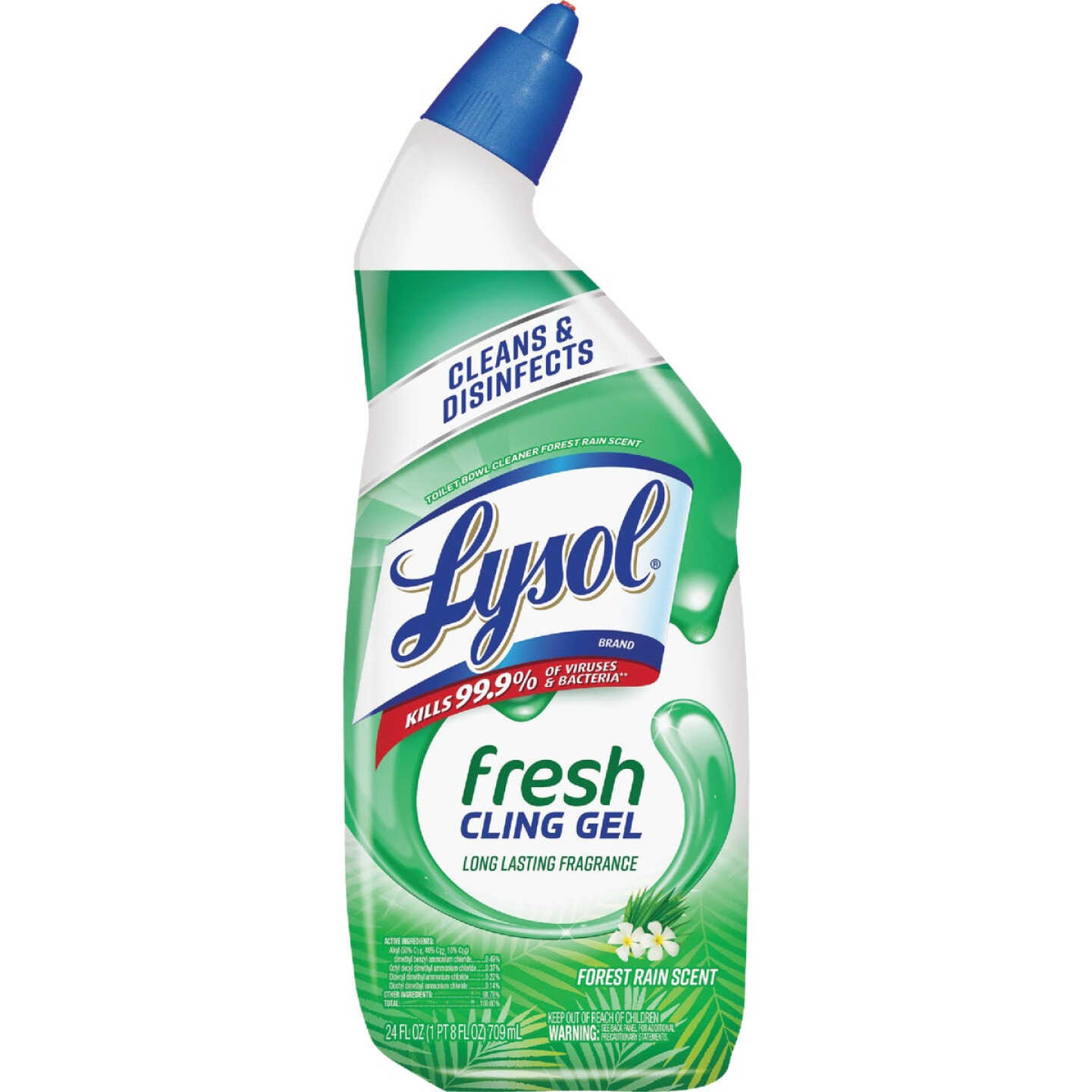 Lysol 24 Oz. Cling Gel Toilet Bowl Cleaner Image 1