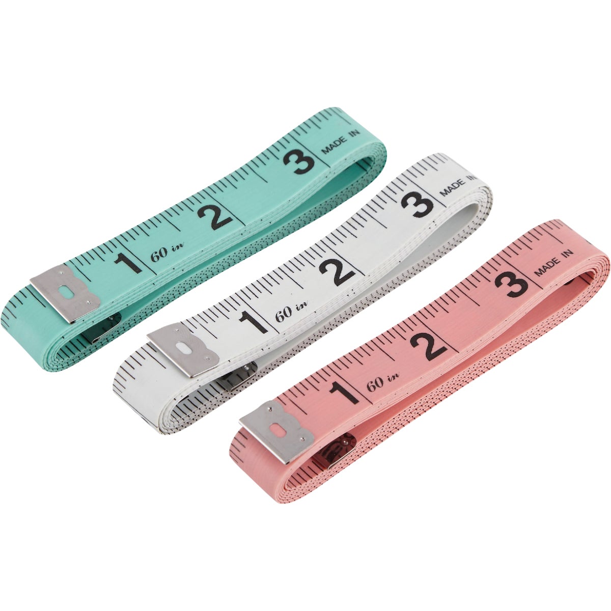 Smart Savers 5 Ft. SAE Cloth Measuring Tape (3-Piece) Image 3