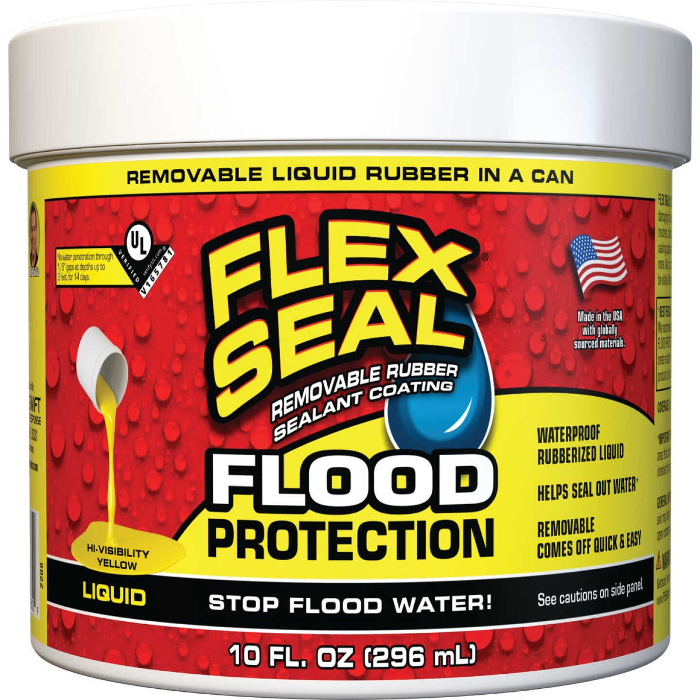 FLEX SEAL Flood Protection 10 Oz. Liquid Rubber Sealant Image 1