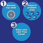 Odor Genie 8 Oz. Wild Berry Solid Air Freshener Image 3