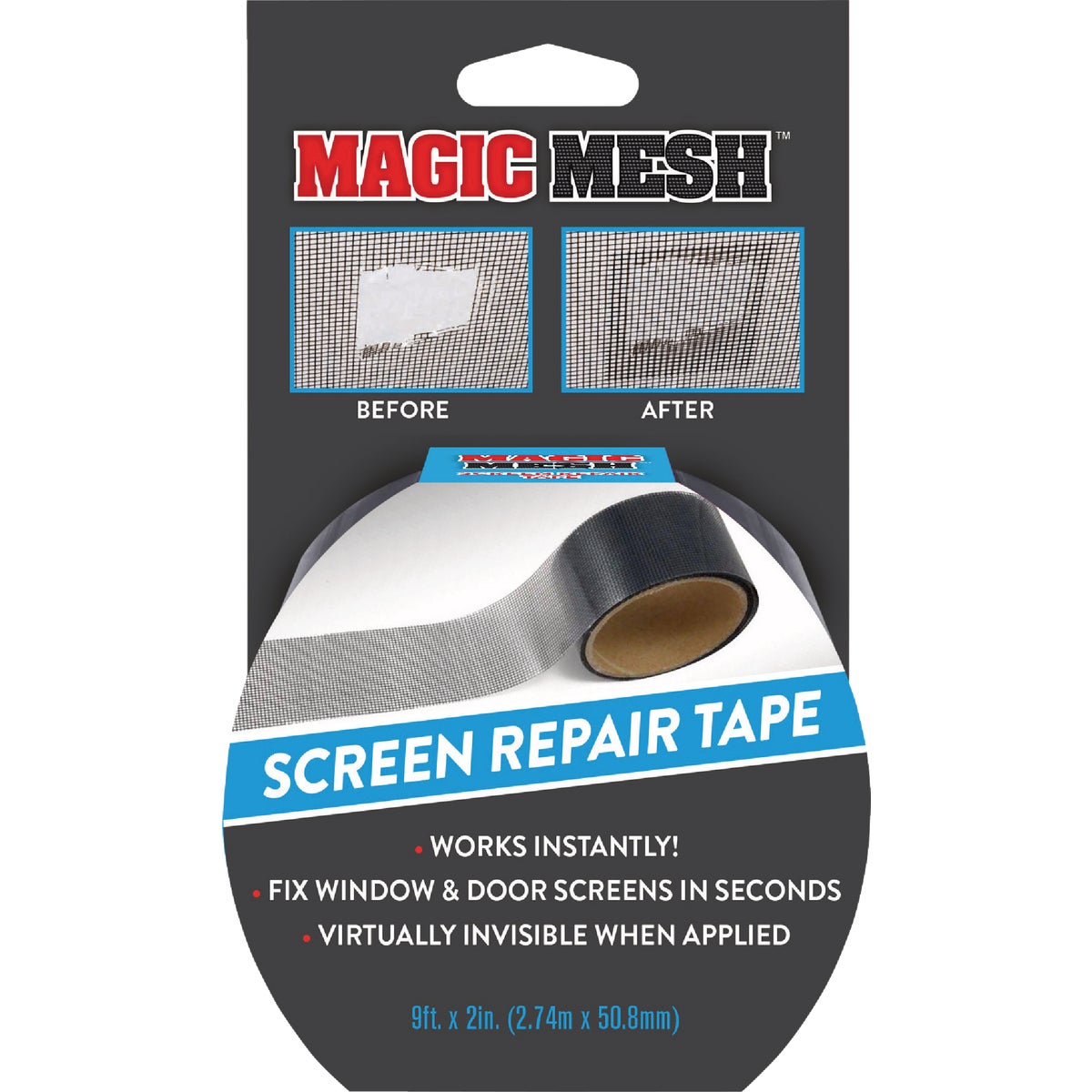 Magic Mesh 9 Ft. x 2 In. Screen Repair Tape Image 5