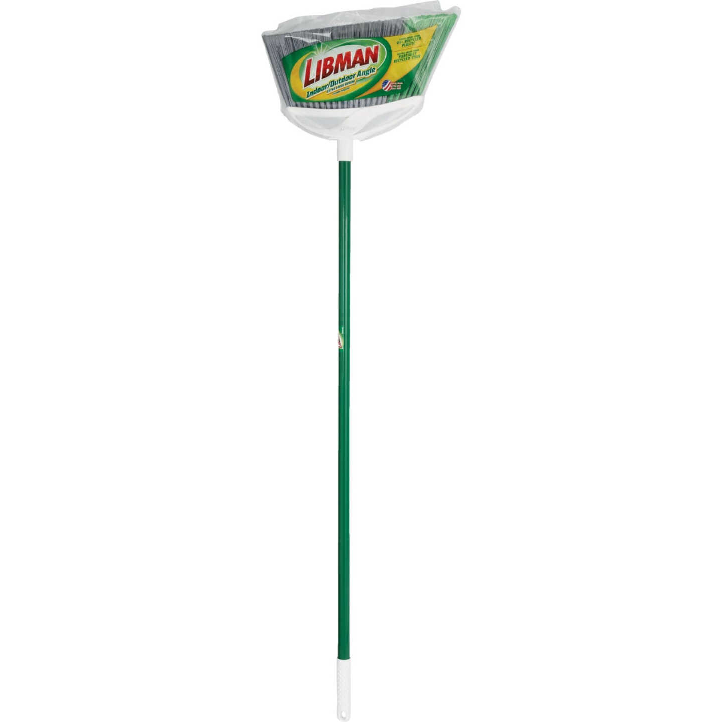 Libman 16 In. W. x 55 In. L. Steel Handle Extra Large Precision Angle Broom Image 2