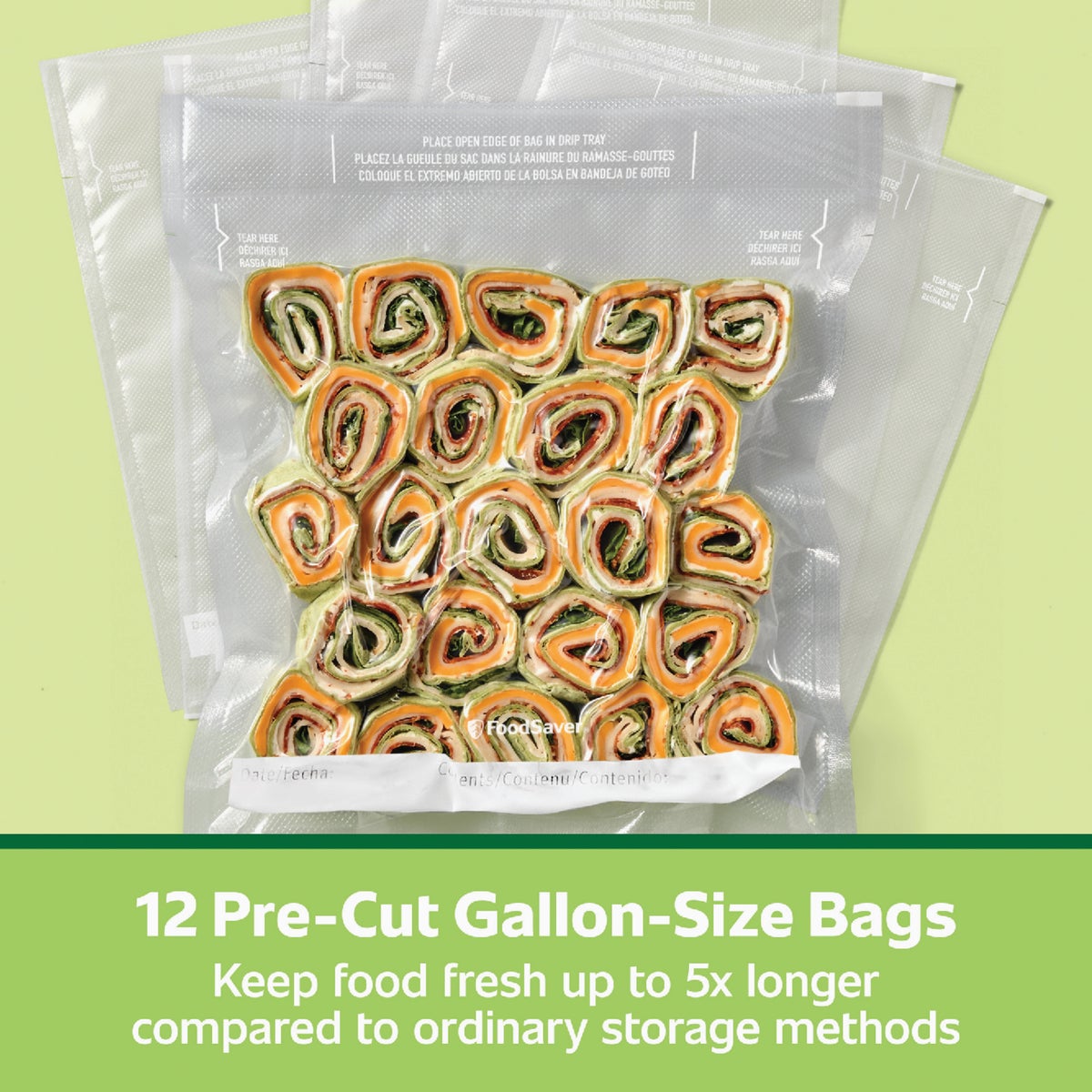 FoodSaver 1 Gal. Pre-Cut Bag (12-Ct.) Image 6