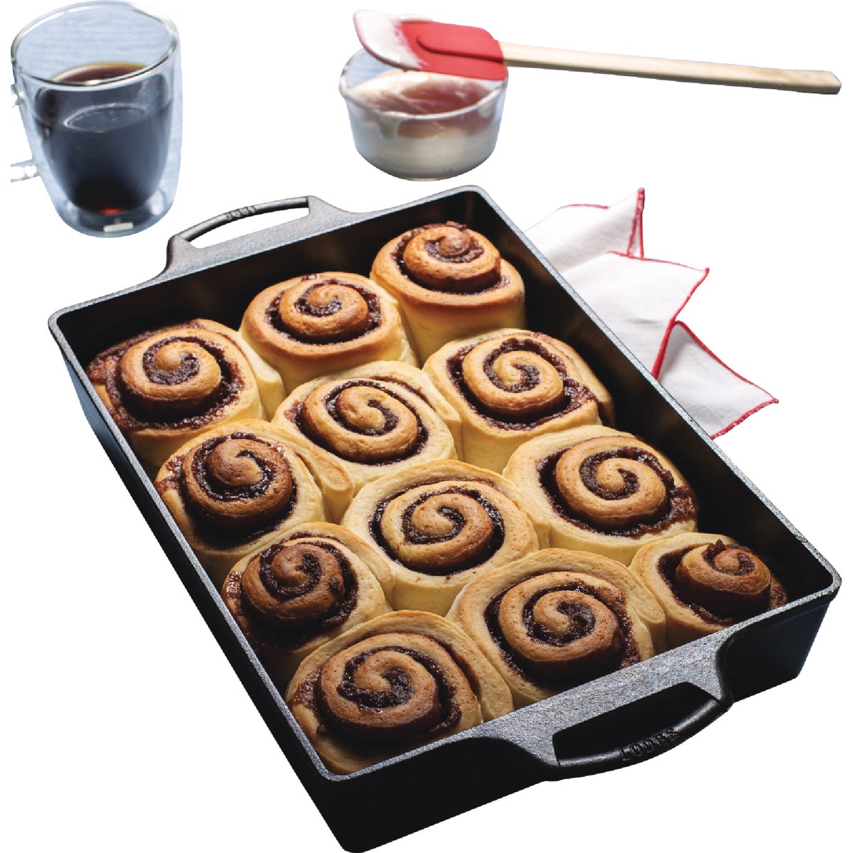 Lodge Cast Iron 9 In. x 13 In. Baking Pan Image 2