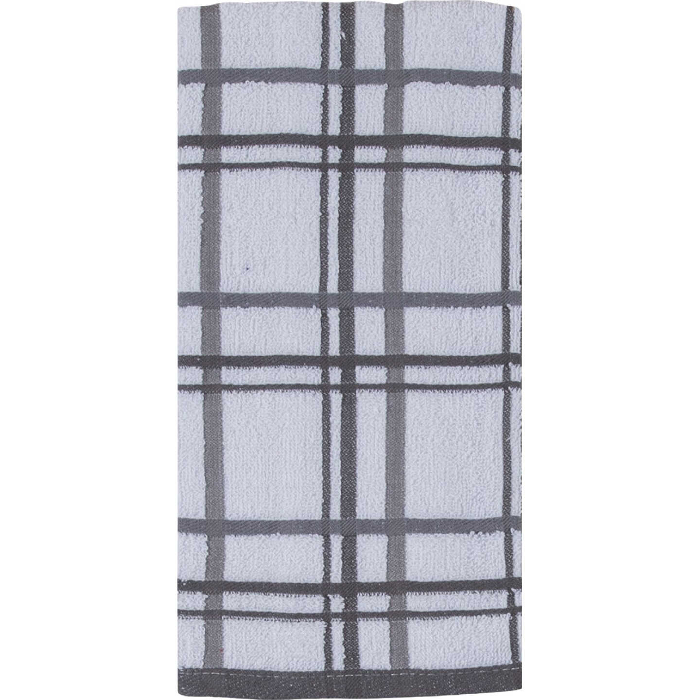 Kay Dee Designs Charcoal Terry Kitchen Towel (2-Pack) Image 1