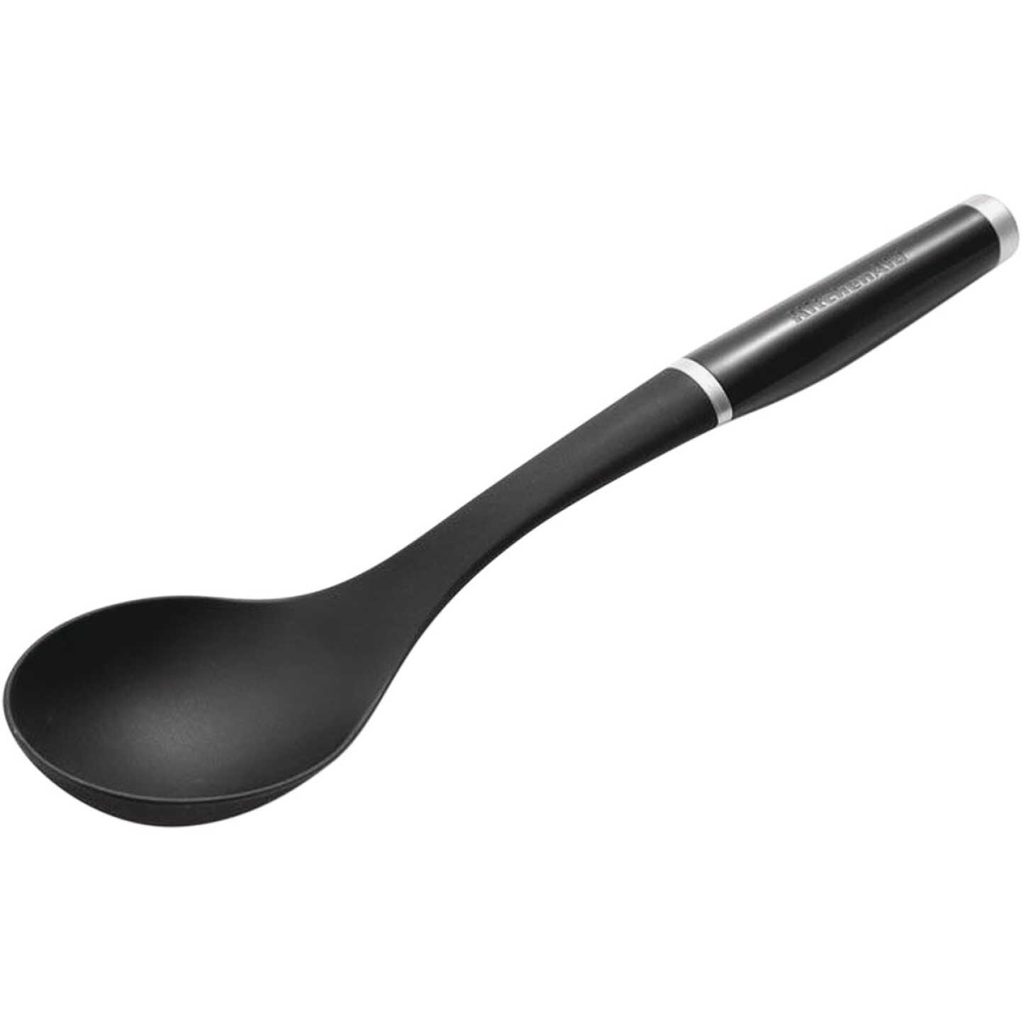 KitchenAid 13 In. Black Nylon Basting Spoon Image 1