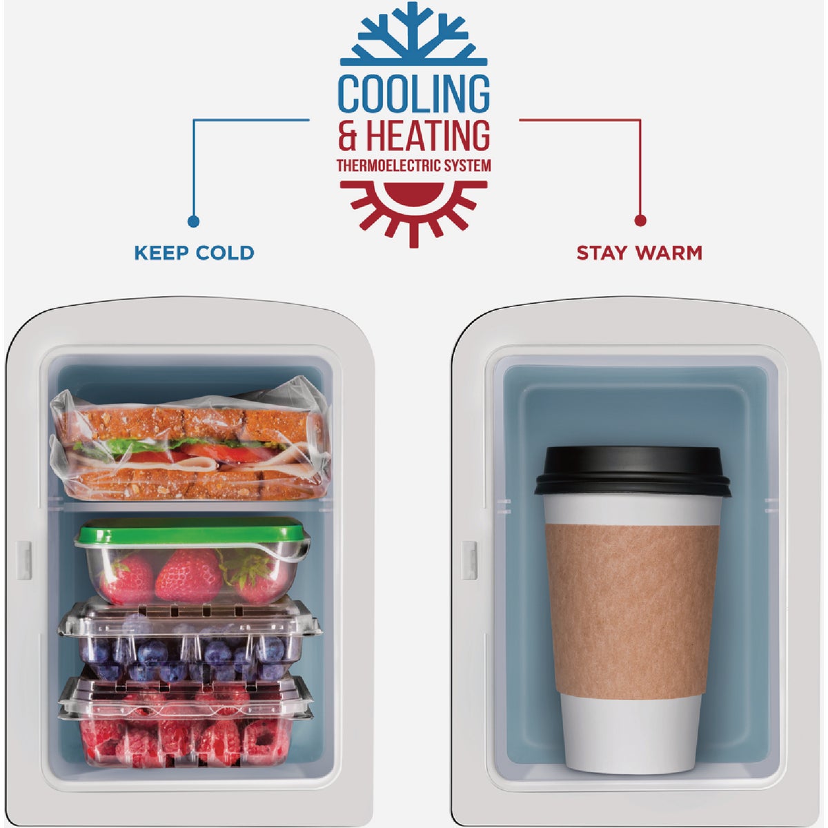 Iceman Personal 4 Ltr. Black Mini Fridge Image 3