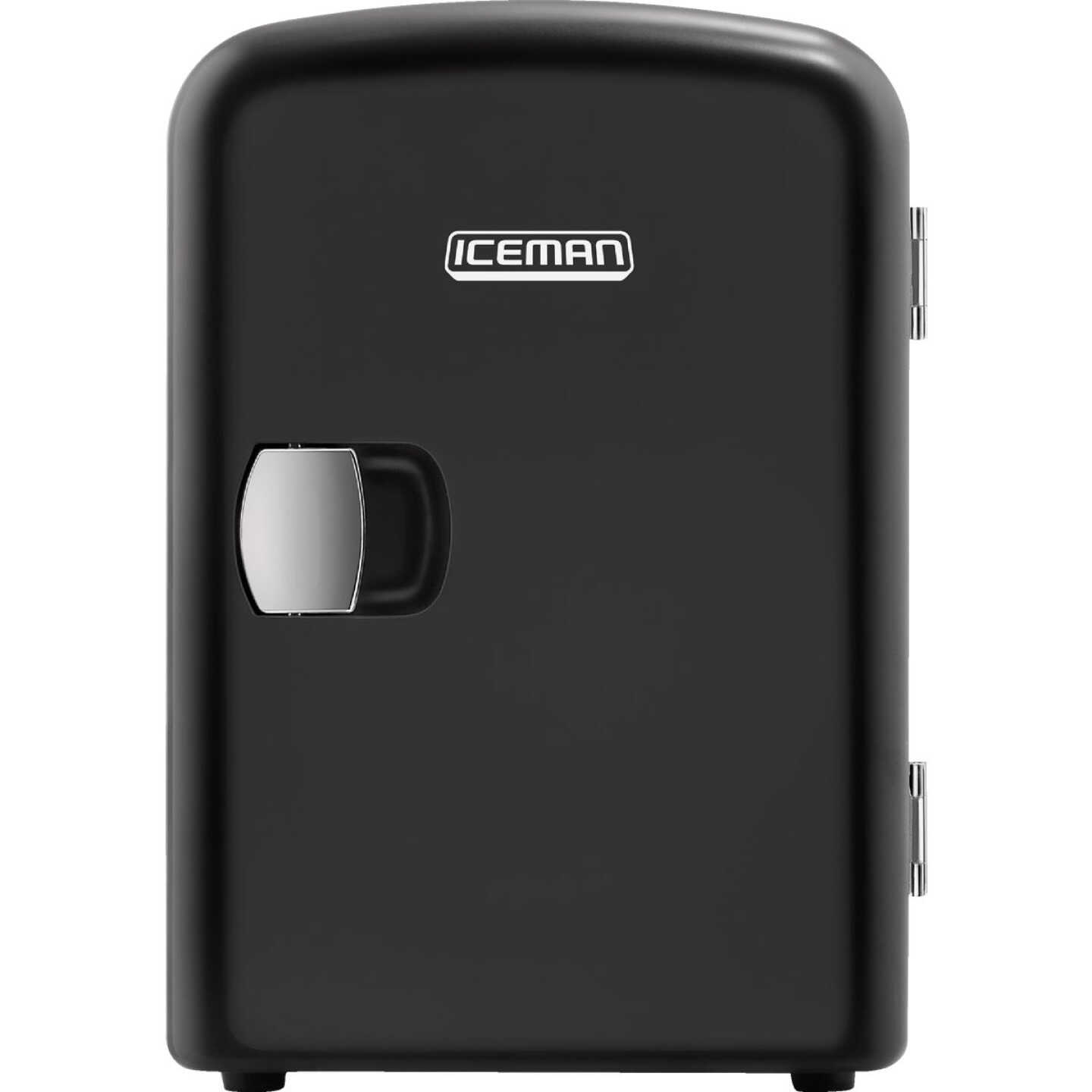 Iceman Personal 4 Ltr. Black Mini Fridge Image 1