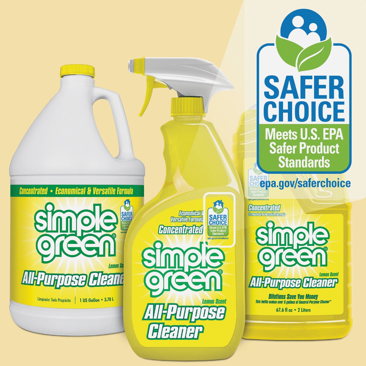 Simple Green 24 Oz. Lemon Liquid Cleaner & Degreaser Image 3
