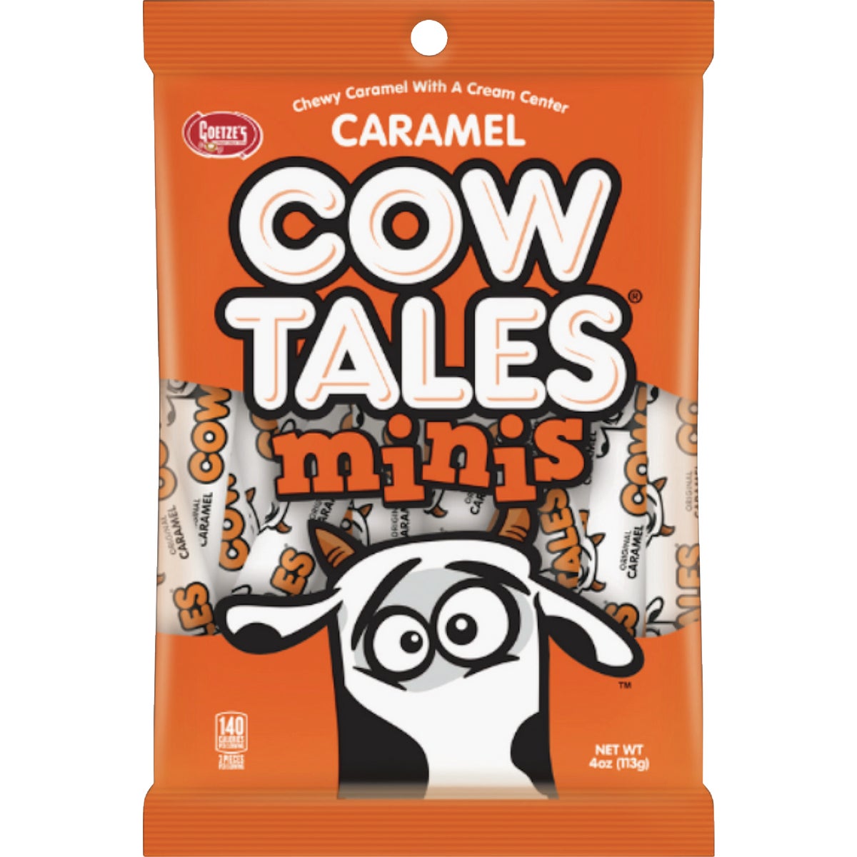 Goetze's 4 Oz. Mini Caramel Cow Tales
