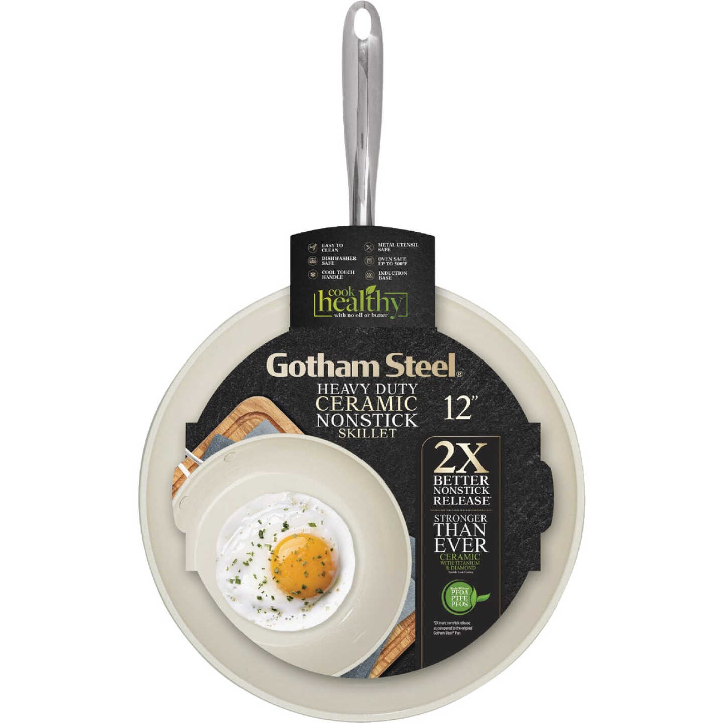 Gotham Steel Natural Collection 12 In. Fry Pan Image 7