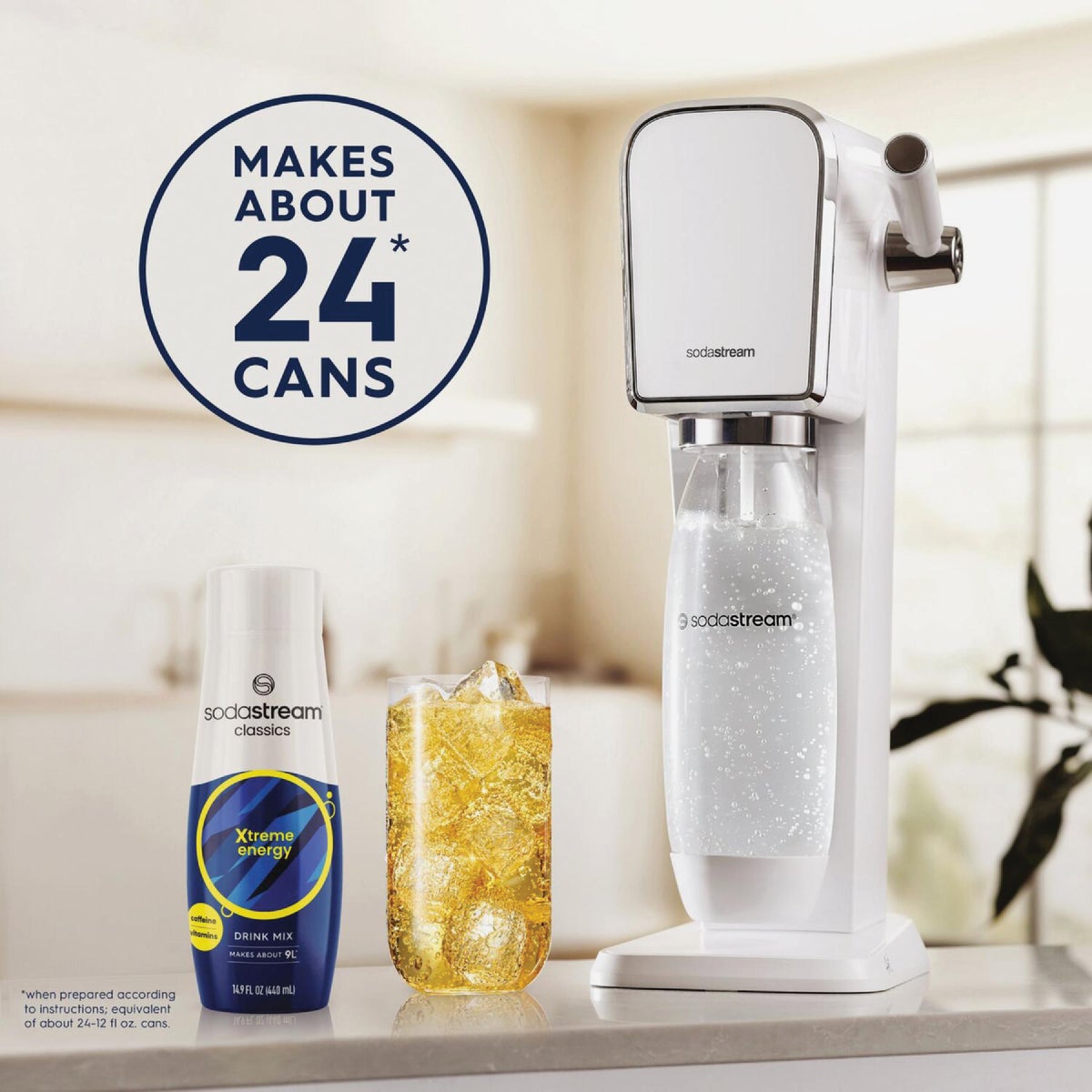 SodaStream 14.9 Oz. Xtreme Energy + Caffeine & Vitamins Sparkling Drink Mix Image 2