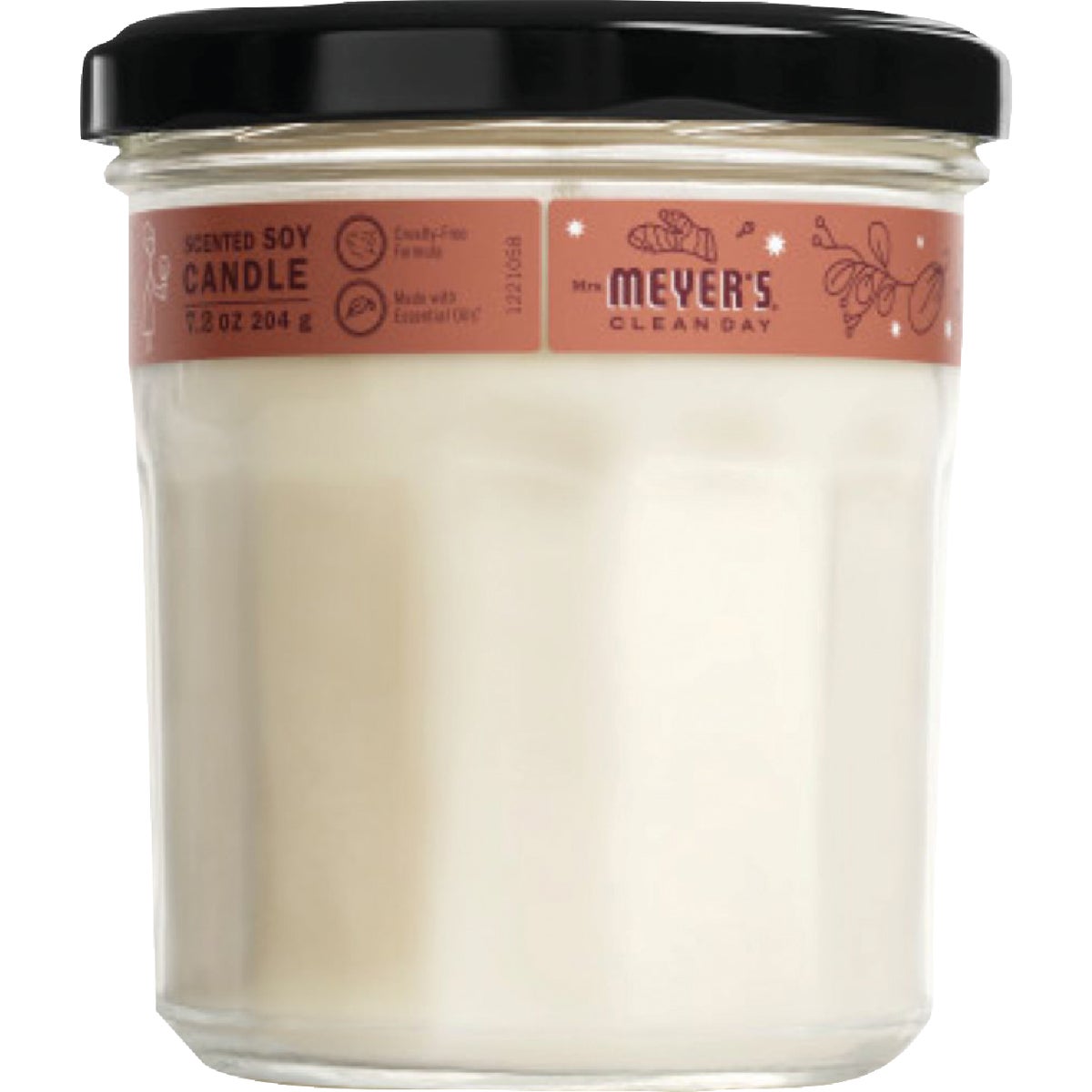 Mrs. Meyer's Clean Day 7.2 Oz. Gingerbread Large Soy Candle Image 5