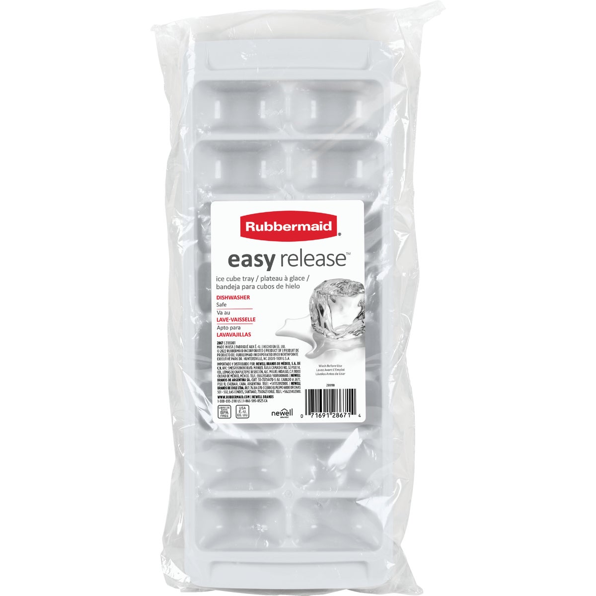Rubbermaid Servin' Saver Deluxe Ice Cube Tray Image 3