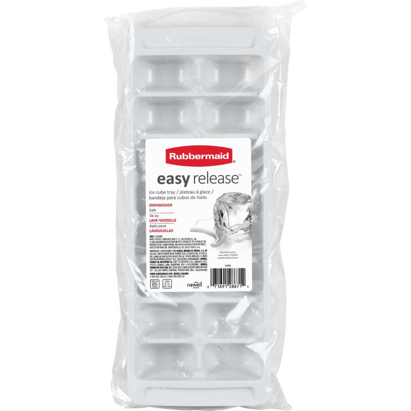 Rubbermaid Servin' Saver Deluxe Ice Cube Tray Image 3
