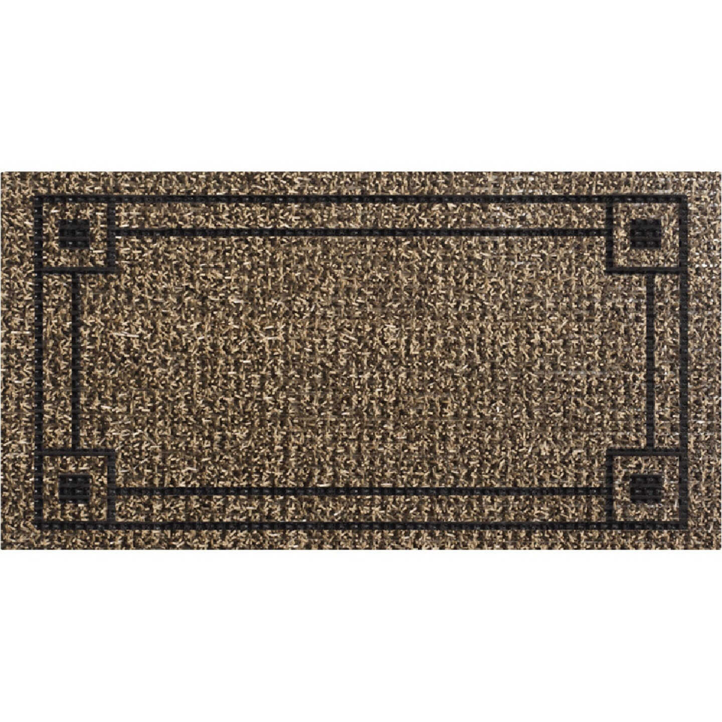 GrassWorx Sandbar 18 In. x 30 In. AstroTurf Metro Style Door Mat Image 1