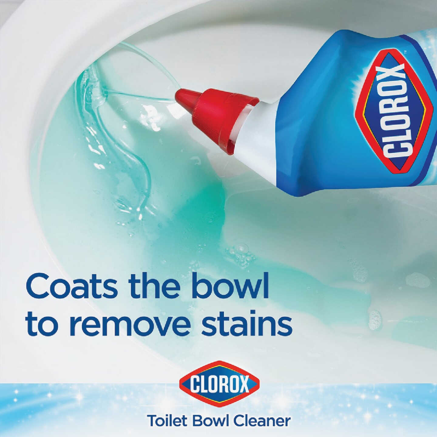 Clorox 24 Oz. Clinging Bleach Gel Toilet Bowl Cleaner Image 4