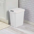 Sterilite 7.5 Gallon White TouchTop Wastebasket Image 3