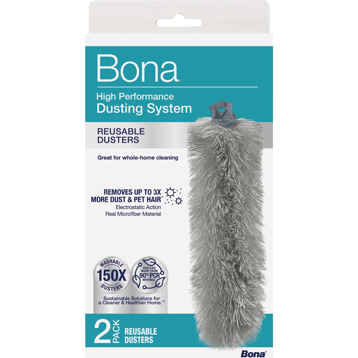 Bona High Performance Dusting System Reusable Dusters (2-Count)