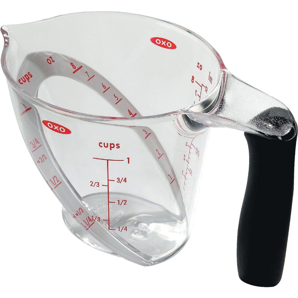 OXO Good Grips 1 Cup Clear Plastic Angled Measuring Cup