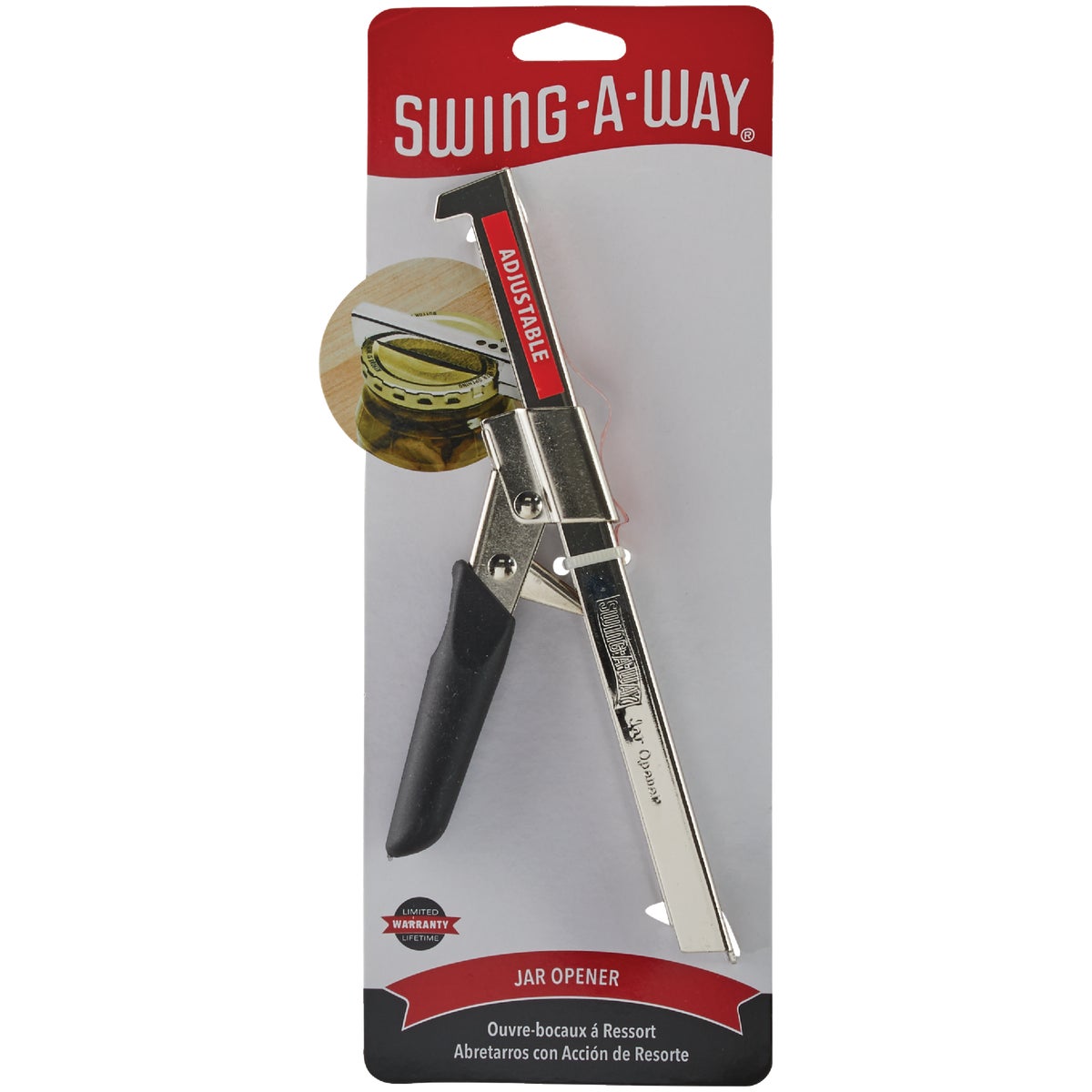 Swing-A-Way 8.8 In. Comfort Grip Jar Opener Image 2