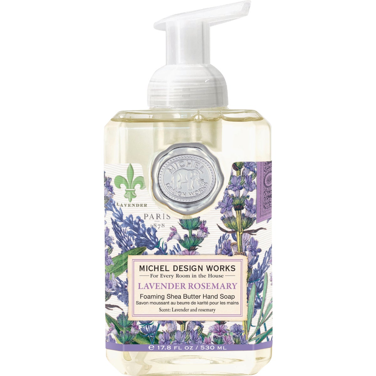 Michel Design Works 17.8 Oz. Lavender Rosemary Foaming Hand Soap